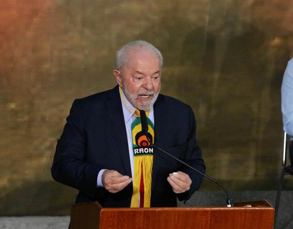 El presidente de Brasil, Lula da Silva