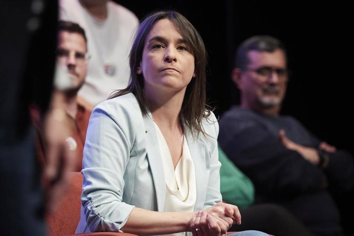 Begoña Alfaro, coordinadora de Podemos en Navarra y candidata de Contigo Navarra a la Presidencia del Gobierno foral.