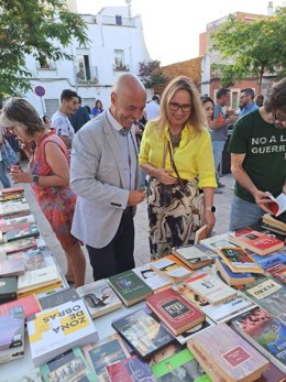 El concejal electo Antonio Hurtado en la semana cultural de Valdeolleros,