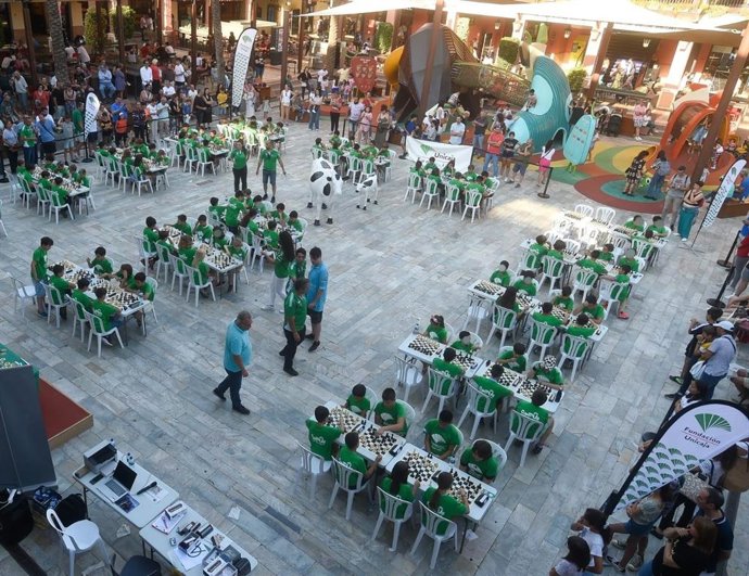 La IV Liga Escolar de Ajedrez Fundación Unicaja celebra su final con la participación de 240 alumnos de Málaga.