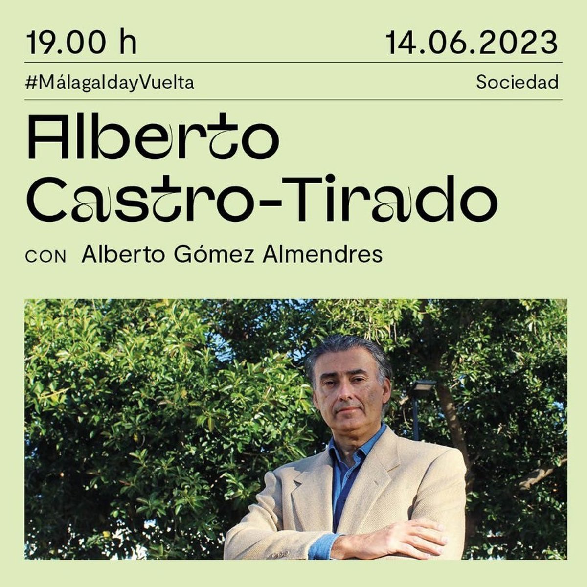 El astrónomo Alberto CastroTirado y el filósofo Gabriel Albiac, en los