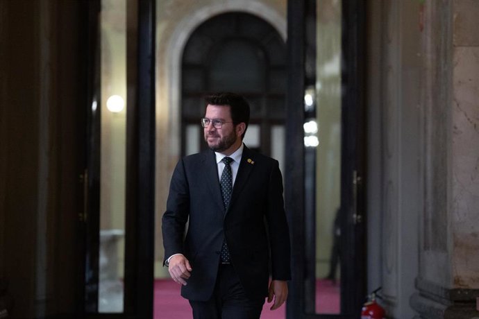 El president de la Generalitat, Pere Aragons