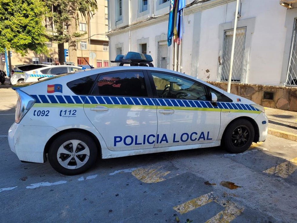 Vehículo de la Policía Local de Melilla