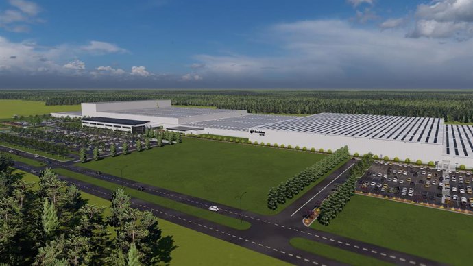 Archivo - Gigafactoría de baterías