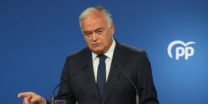 Archivo - El vicesecretario de Institucional del PP, Esteban González Pons, en una imagen de archivo.