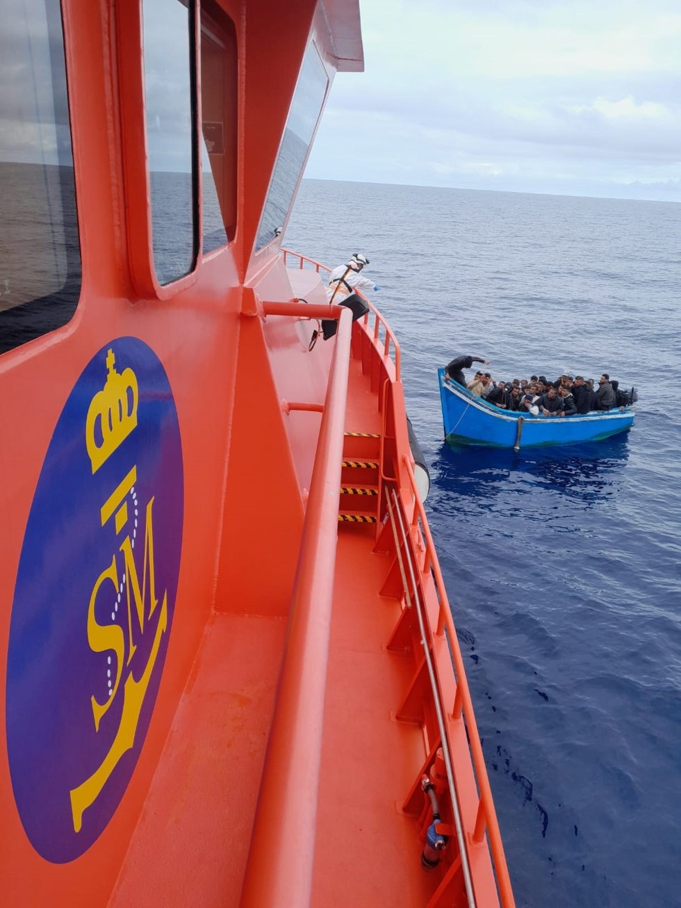 Rescate de la guardamar Polimnia en Lanzarote