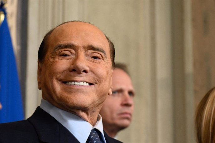 Archivo - El ex primer ministro italiano Silvio Berlusconi.