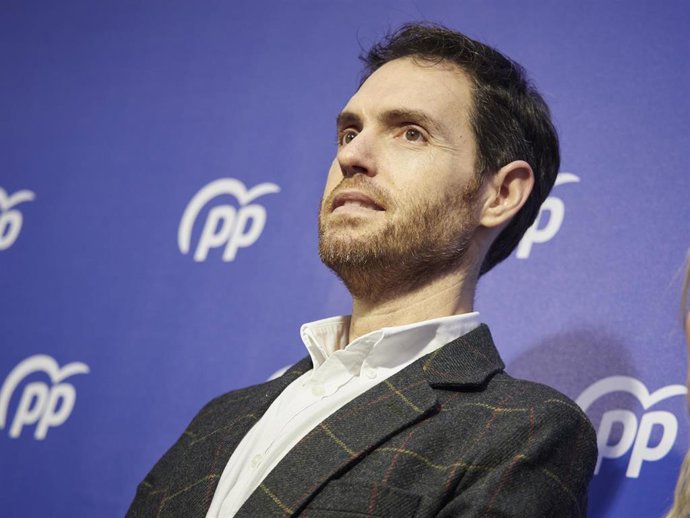 Archivo - El diputado Sergio Sayas será cabeza de lista del PP al Congreso por Navarra.