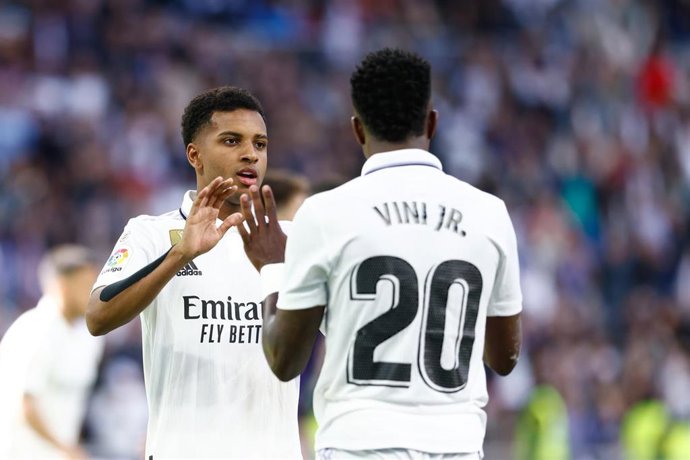 Archivo - Rodrygo y Vinicius, en el Real Madrid.