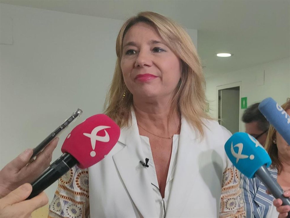 Archivo - La portavoz del Grupo Popular en la Asamblea, Cristina Teniente, en una imagen de archivo