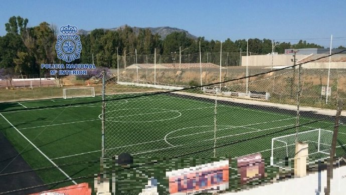 Detenido por siete robos en campos de fútbol base de Málaga capital
