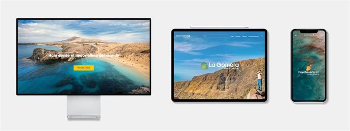 Turismo de Canarias ha integrado las webs de La Gomera y Fuerteventura en el portal oficial del destino, www.Holaislascanarias.Com