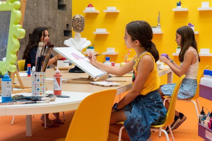 Archivo - Taller infantil en Tenerife Espacio de las Artes (TEA)