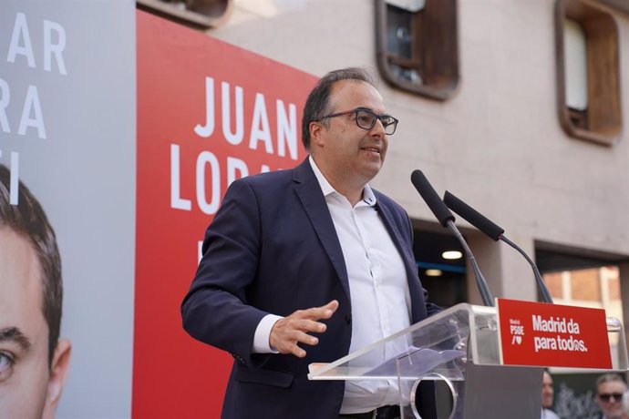 El alcalde de Leganés y candidato del PSOE a la reelección, Santiago Llorente