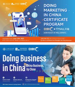 DBIC Online and Tmall Join Forces to Launch Doing Marketing in China Certificate Program