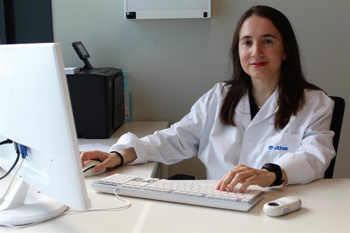 La doctora María Reyes García de la Fuente