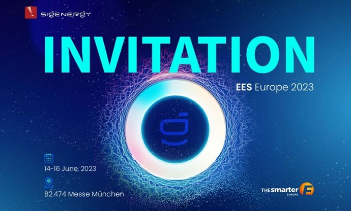 Sigenergy invites you to booth B2.474 at EES Europe