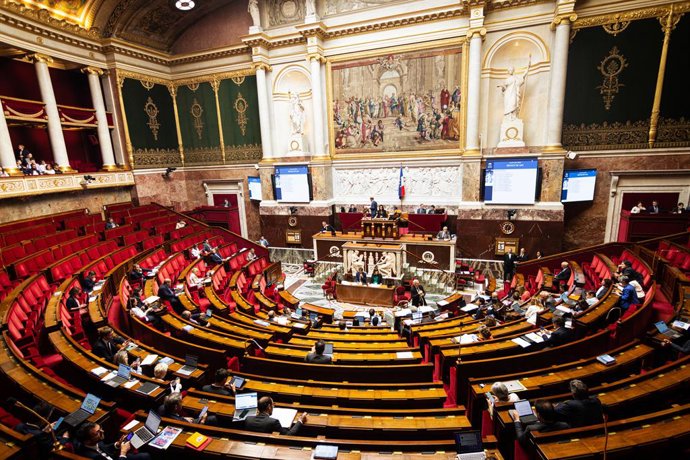 Sesión de la Asamblea Nacional francesa