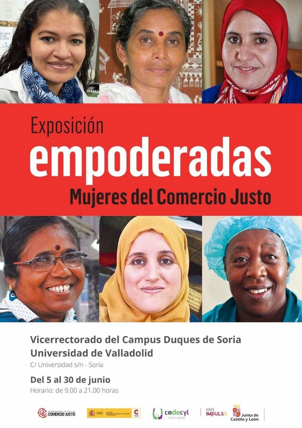 Exposición Mujeres del Comercio Justo en Soria