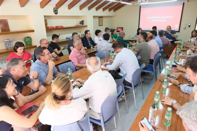 Reunión de la Ejecutiva Provincial del PSOE de Jaén