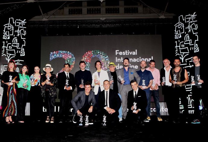 Premiados en la 20 edición del Festival de Cine de Alicante en imagen de archivo.
