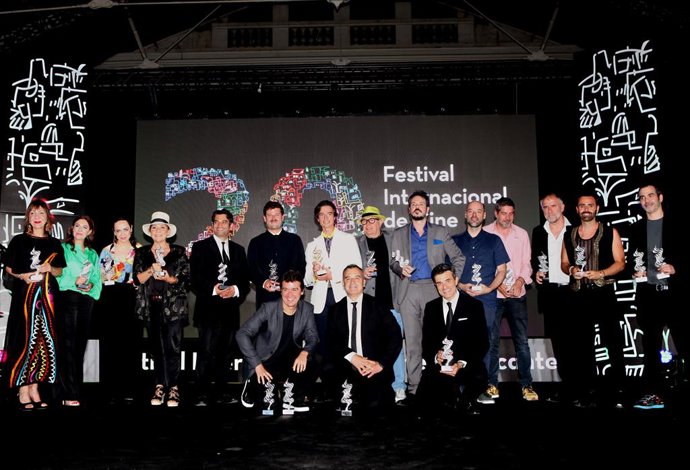 Premiados en la 20 edición del Festival de Cine de Alicante en imagen de archivo.