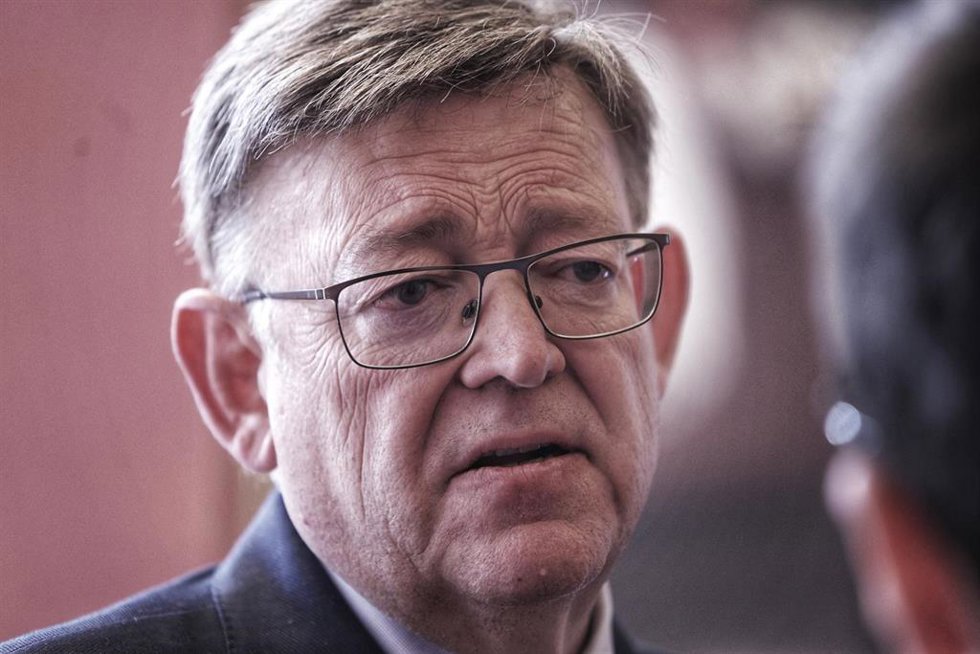 El 'president' en funciones de la Generalitat, Ximo Puig, durante la primera jornada del 45 aniversario de cincoDías