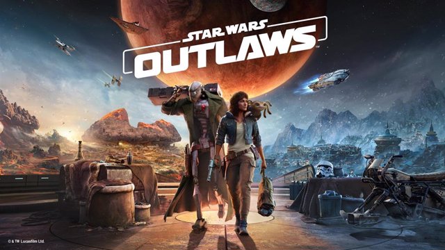 The new video game developed by Ubisoft, Star Wars Outlaws.