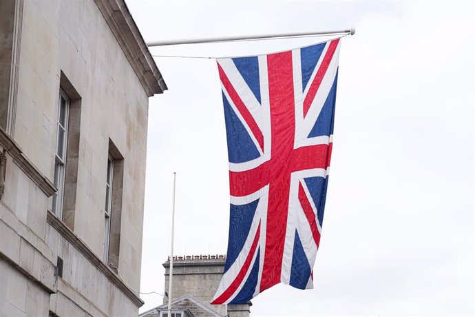 Archivo - Bandera británica