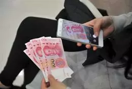 China billetes yuanes