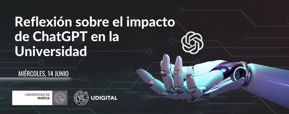 Cartel de la charla organizada por la UMU