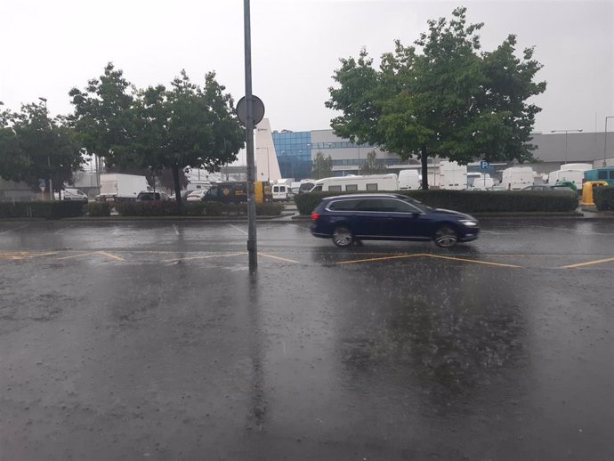 Lluvia en Bizkaia