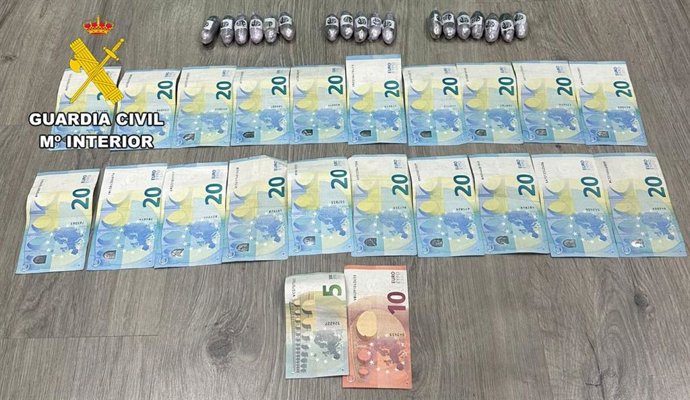 Detienen a un hombre con 188 gramos de hachís.