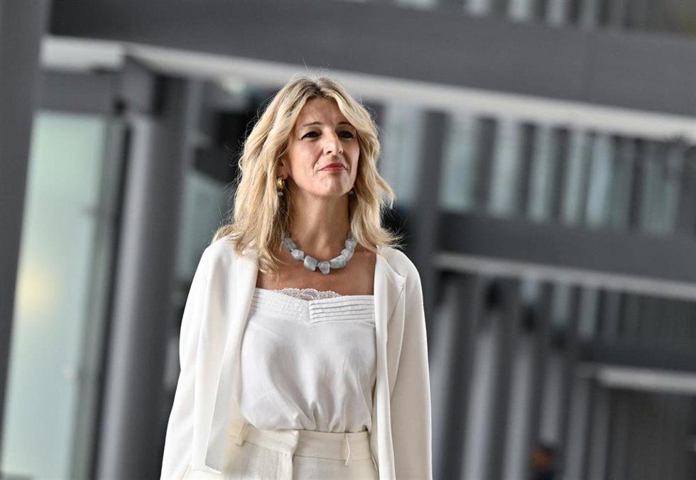 La ministra de Trabajo, Yolanda Díaz