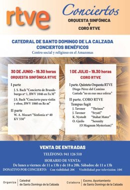 Conciertos en la Catedral de Santo Domingo de la Calzada