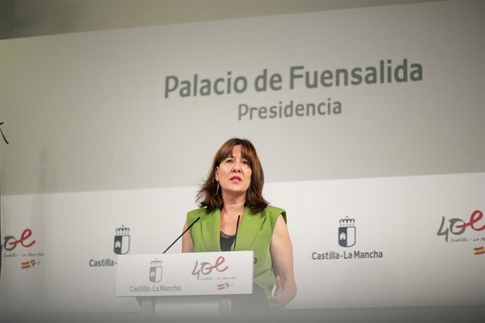 La consejera portavoz, Blanca Fernández.