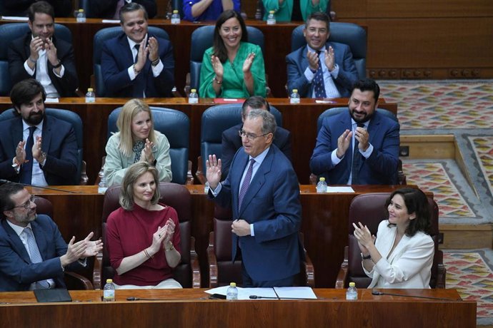 El hasta ahora vicepresidente y consejero de Educación y Universidades en funciones, Enrique Ossorio, ha sido elegido presidente de la Asamblea de Madrid, en la que el PP contará con mayoría absoluta.