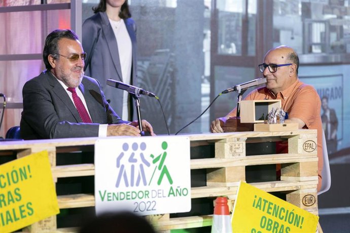 Alfonso Fernández, mejor vendedor de la ONCE en La Rioja en 2022