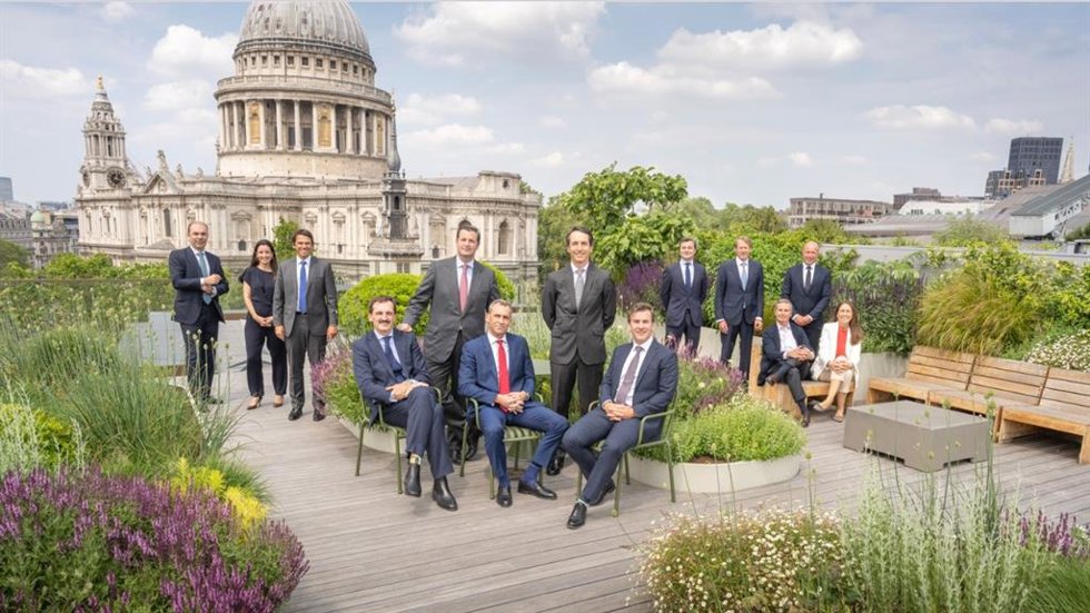 Equipo de Alantra en Londres.