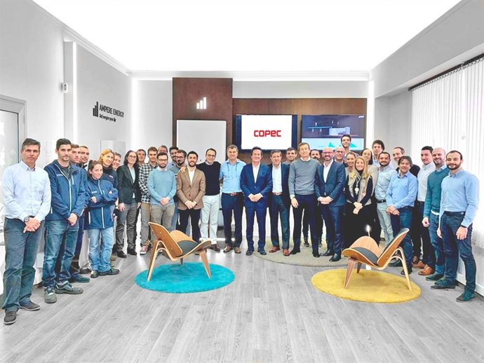 Archivo - Copec es la principal accionista de Ampere Energy