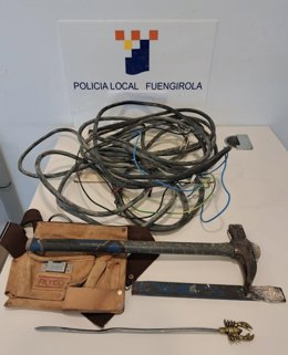 Detenido en Fuengirola por robar cableado del alumbrado eléctrico en diferentes zonas de la ciudad