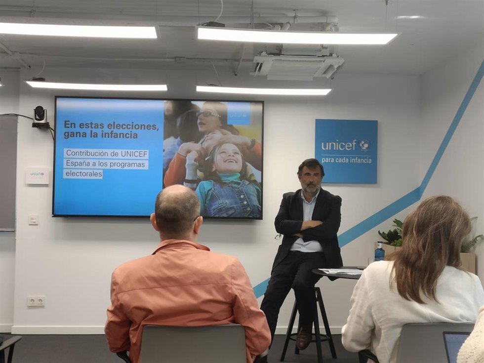 El director de UNICEF España, José María Vera.