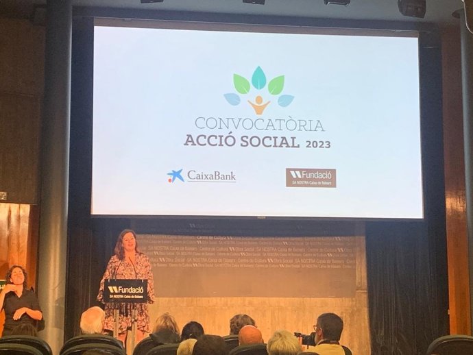 La presidenta del Govern en funciones, Francina Armengol, asiste al acto 'Convocatoria Social' 2023