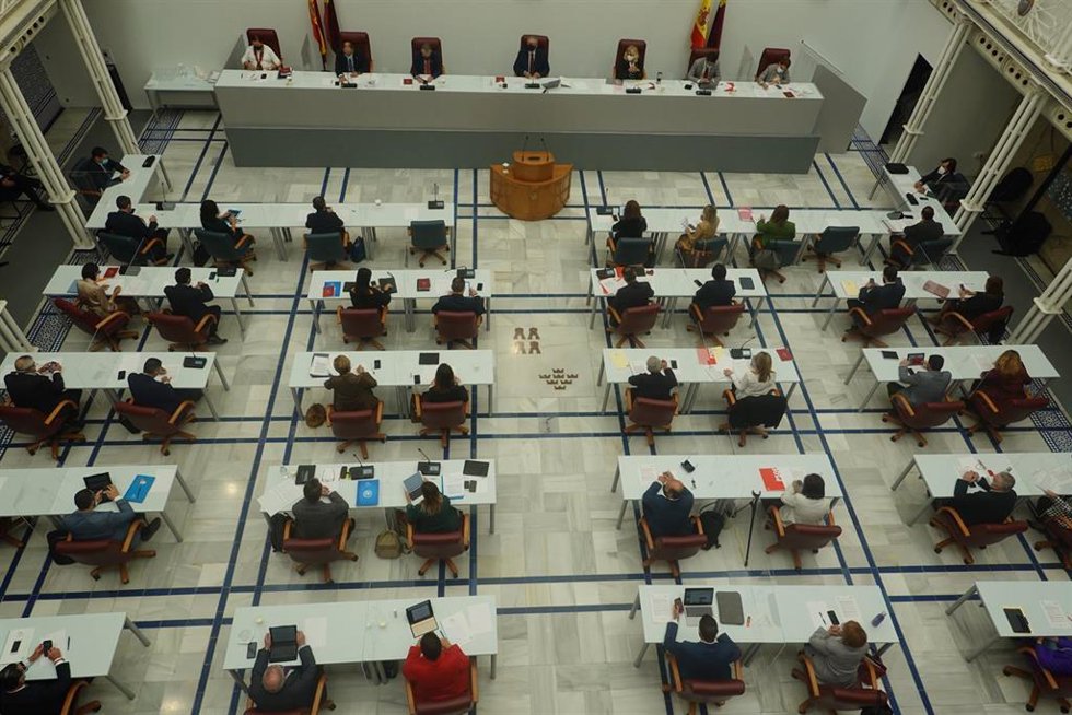 Archivo - Imagen del Pleno de la Asamblea Regional
