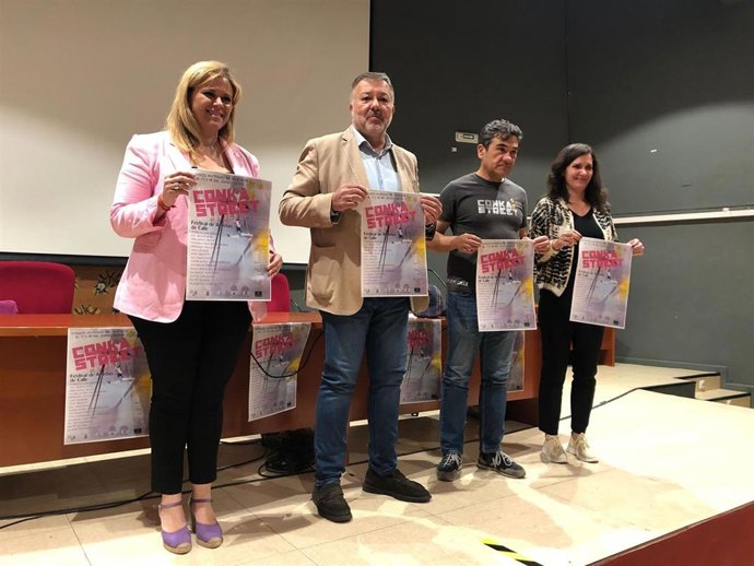 Presentación del festival Conka Street que se celebrará en Cuenca