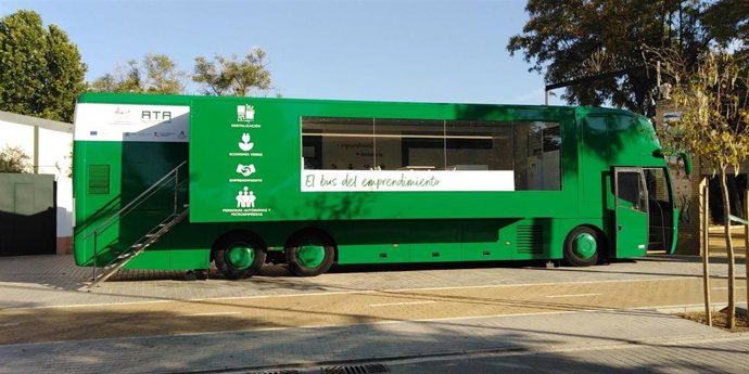 El Autobús del Emprendedor de Andalucía.
