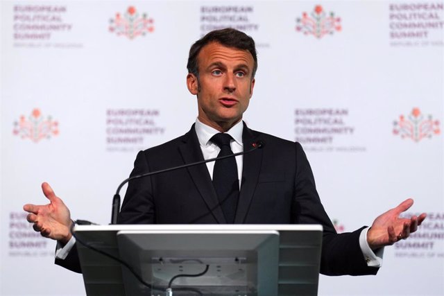 Emmanuel Macron, presidente de Francia