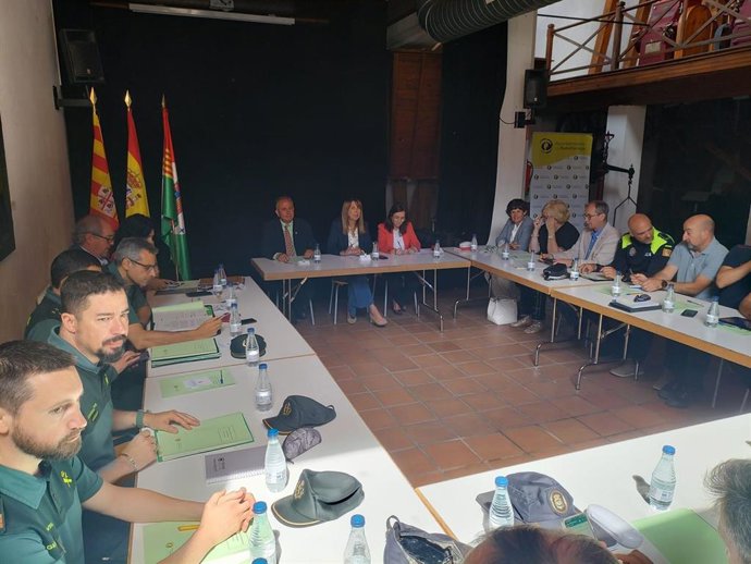 La Junta Local de Seguridad de Sabiñánigo sobre la Quebrantahuesos