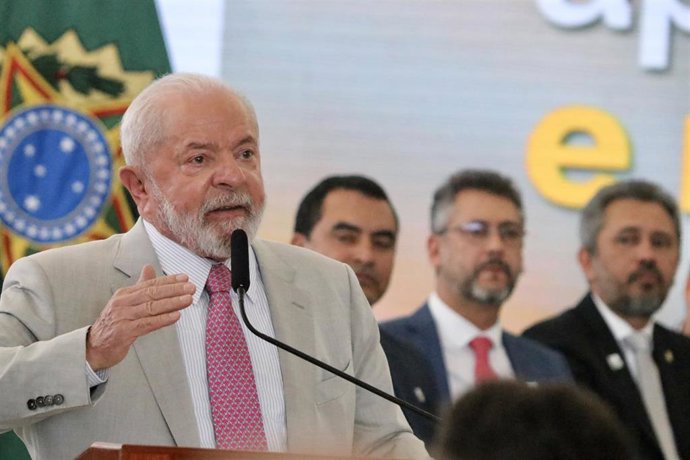 El presidente de Brasil, Luiz Inácio Lula da Silva.