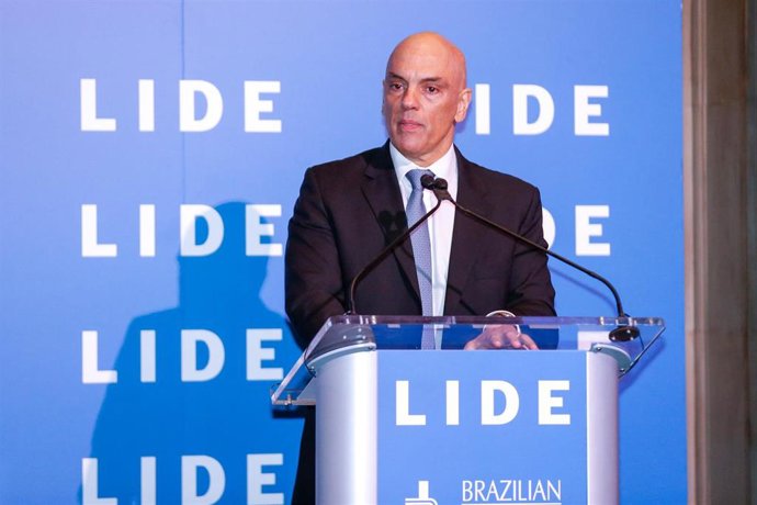 Archivo - El juez del Tribunal Supremo de Brasil Alexandre de Moraes.